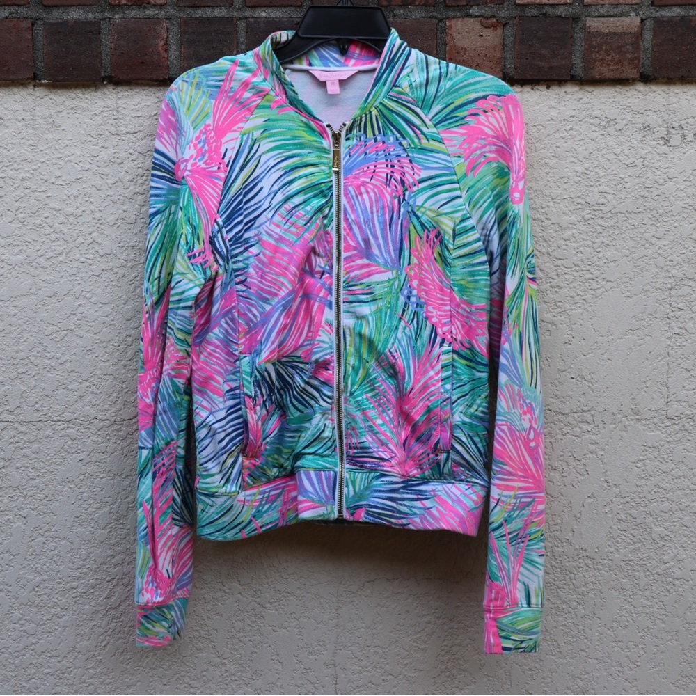 Lilly Pulitzer Long Sleeve Zip Jacket